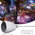 Vodootporna LED Božićna Lampa „Blizzard“ – Svetlosna Magija Za Zimske Praznike - Slika 5