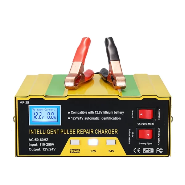 zuti punjac sa sve klmeme u crnoj i druga crvenoj boji