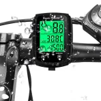 Vodootporni Brzinomer za bicikl sa Žičanim Povezivanjem – LCD Ekran na Dodir i Osvetljenje, Za MTB i Drumske Bicikle