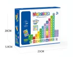 Brojevi u Kockama – Edukativni Matematički Set za Decu (100 delova)