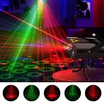 LED Disco Laser Projektor sa Daljinskim Upravljanjem – 16 RGB Šara za Savršenu Zabavu - Slika 6