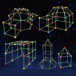 Dečiji Fort za Igru – Kreativni Građevinski Set - Slika 3