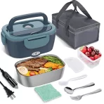 Samogrejna inox posuda za ručak sa haranom , torbom i priborom za rucak