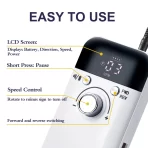 Profesionalna električna brusilica za nokte – prenosiva, punjiva i idealna za gel manikir - Slika 6