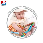 Mekana muzička tkanina knjiga za bebe – edukativna i interaktivna igračka - Slika 6
