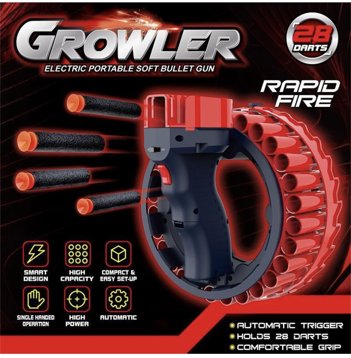 main-image-2 Električni rapidni blaster sa penastim metcima u crveno crnoj boji