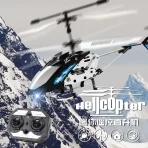 RC Helikopter na daljinski 3.5 Kanala sa Svetlom – Metalni Helikopter na Daljinsko Upravljanje za Decu - Slika 2