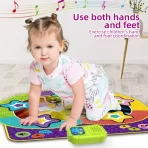 Sklopiva muzička LED igraća podloga za decu – zabava, ples i učenje kroz igru - Slika 6