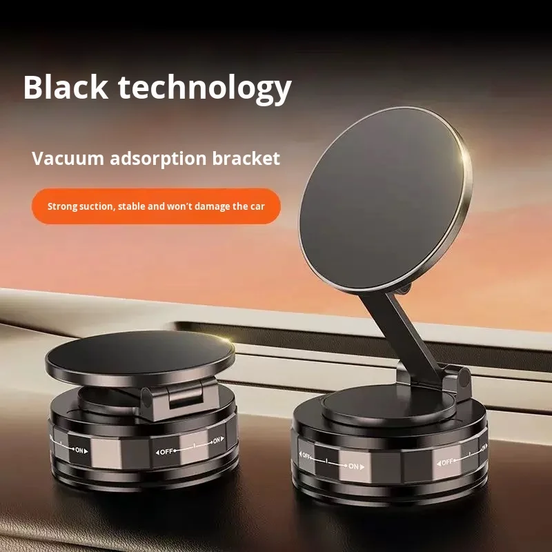 main-image-3 Univerzalni Magnetni Držač za Telefon sa Vakum Usisivačem – 360° Podesiv, Pogodan za Kola i Kuću - Slika 3