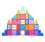 Magnetni građevinski set za decu raznih boja sklopljen u obliku dvorca