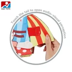 Mekana muzička tkanina knjiga za bebe – edukativna i interaktivna igračka - Slika 3