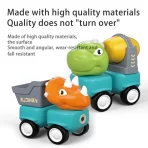 Magnetni set kocki sa dinosaurusima i vozilima za decu – kreativna edukativna zabava - Slika 6