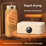 Kompaktna električna sušilica za veš – sklopiva mini sušilica za laganu odeću - Slika 3