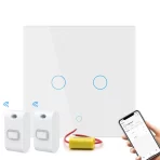 Pametni WiFi prekidač – 1/2/3 kanala sa touch kontrolom i Tuya integracijom - Slika 3