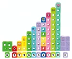 Brojevi u Kockama – Edukativni Matematički Set za Decu (100 delova) - Slika 3