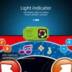 Sklopiva muzička LED igraća podloga za decu – zabava, ples i učenje kroz igru - Slika 4