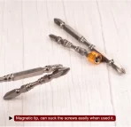 Magnetni Phillips šrafciger bit PH2 – 5mm nastavak sa šestougaonim prihvatom - Slika 4