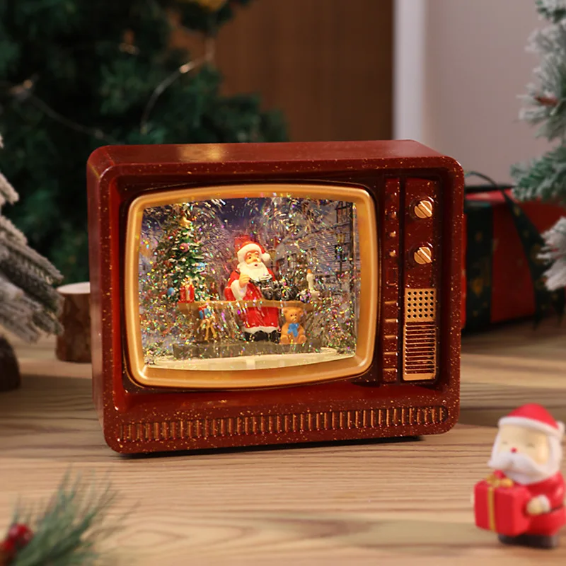 main-image-4 Božićni ornament dekorativni zvončić „Sneško sa svetlom“ – ručno izrađen rezin‑keramički ukras za dnevni boravak - Slika 4