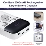 Profesionalna električna brusilica za nokte – prenosiva, punjiva i idealna za gel manikir - Slika 5