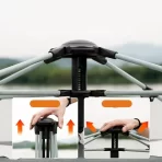 Šator za kampovanje za 4 osobe – Vodootporan i jednostavan za postavljanje - Slika 4