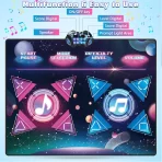 Bežična Bluetooth Plesna Podloga za Decu – Muzička Igra za Dvoje - Slika 4