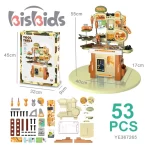 Dečiji Set Alata sa 53 Dela – Električni Bušilica i Alat za Igru Uloga - Slika 4