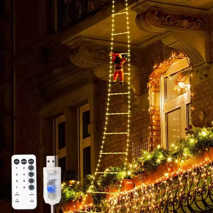 main-image-5 LED Božićne Merdevine Svetla – RGBIC Zvezdasti Ukras za Prazničnu Dekoraciju - Slika 2