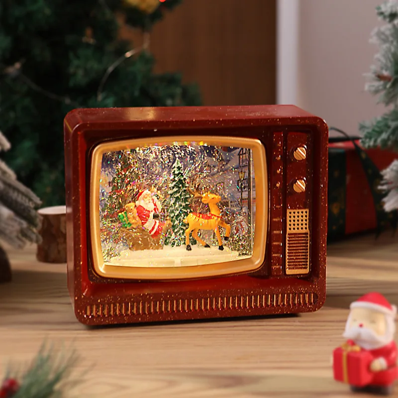 main-image-5 Božićni ornament dekorativni zvončić „Sneško sa svetlom“ – ručno izrađen rezin‑keramički ukras za dnevni boravak - Slika 5