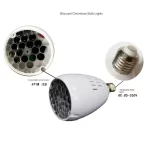 Vodootporna LED Božićna Lampa „Blizzard“ – Svetlosna Magija Za Zimske Praznike - Slika 2