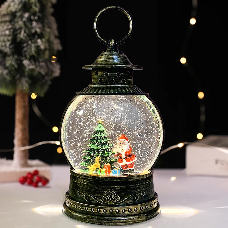 main-image-5 Elegantna LED Zimska Snežna Kugla-Lampa “Classic” 21 × 14 × 8 cm za Božićnu Dekoraciju - Slika 5