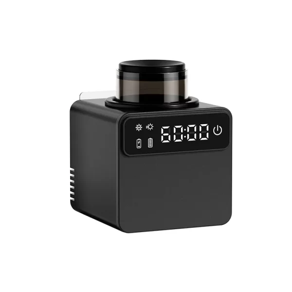 Inteligentni držač za četkice za zube u crnoj boji