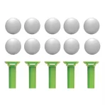 Električni pištolj sa svetlećim mekim metcima – igra pucanja sa ciljem u mraku - Slika 3