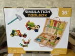 Drveni set alata za decu – Kreativna kutija sa alatima za male majstore - Slika 3