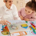 Montessori geometrijska slagalica 3-u-1 – edukativna slagalica za kreativnu i pametnu igru - Slika 5