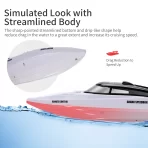 Dowellin 2-u-1 RC Ajkula Čamac – 2.4GHz Vodootporna Igračka sa Daljinskim Upravljanjem (14+ godina) - Slika 5