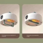 Kompaktna električna sušilica za veš – sklopiva mini sušilica za laganu odeću - Slika 2