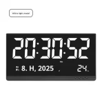 Ekstra Veliki Digitalni LED Zidni Sat – Moderan Dekor sa Jasnim Prikazom Vremena - Slika 6