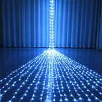 LED Zavesa Meteor Svetla 3x3M – 320 LED Vodopad Rasveta za Praznike, Venčanja i Dekoraciju Doma - Slika 2