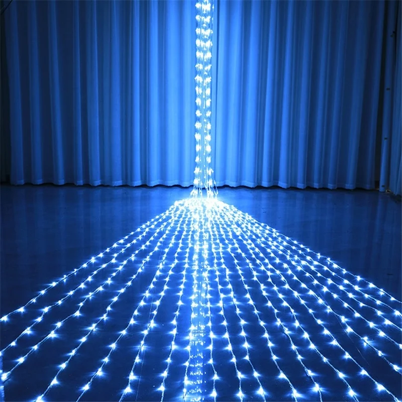 main-image-6 LED Zavesa Meteor Svetla 3x3M – 320 LED Vodopad Rasveta za Praznike, Venčanja i Dekoraciju Doma - Slika 2