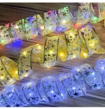 LED Traka za Božićnu Dekoraciju – Svetleća Ukrasna Lampica za Jelku i Dom - Slika 2