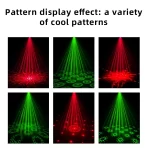 LED Disco Laser Projektor sa Daljinskim Upravljanjem – 16 RGB Šara za Savršenu Zabavu - Slika 2