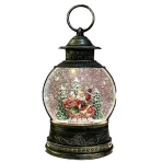 Elegantna LED Zimska Snežna Kugla-Lampa “Classic” 21 × 14 × 8 cm za Božićnu Dekoraciju - Slika 6