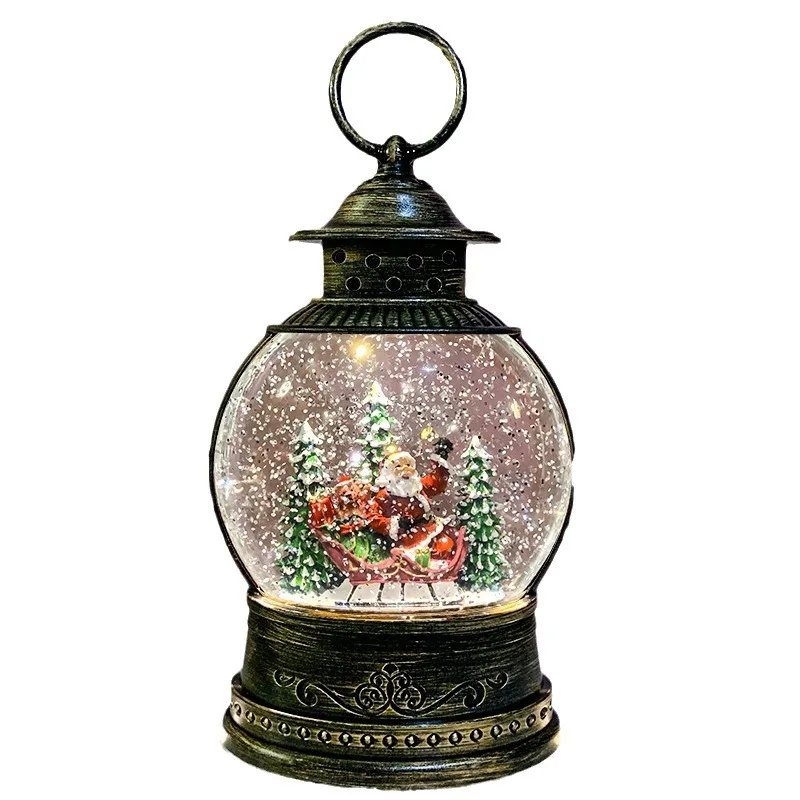 main-image-6 Elegantna LED Zimska Snežna Kugla-Lampa “Classic” 21 × 14 × 8 cm za Božićnu Dekoraciju - Slika 6