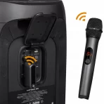 Bežični mikrofon sistem sa dvostrukim prijemnikom – J301 JBL UHF karaoke set za scenu i nastupe - Slika 3