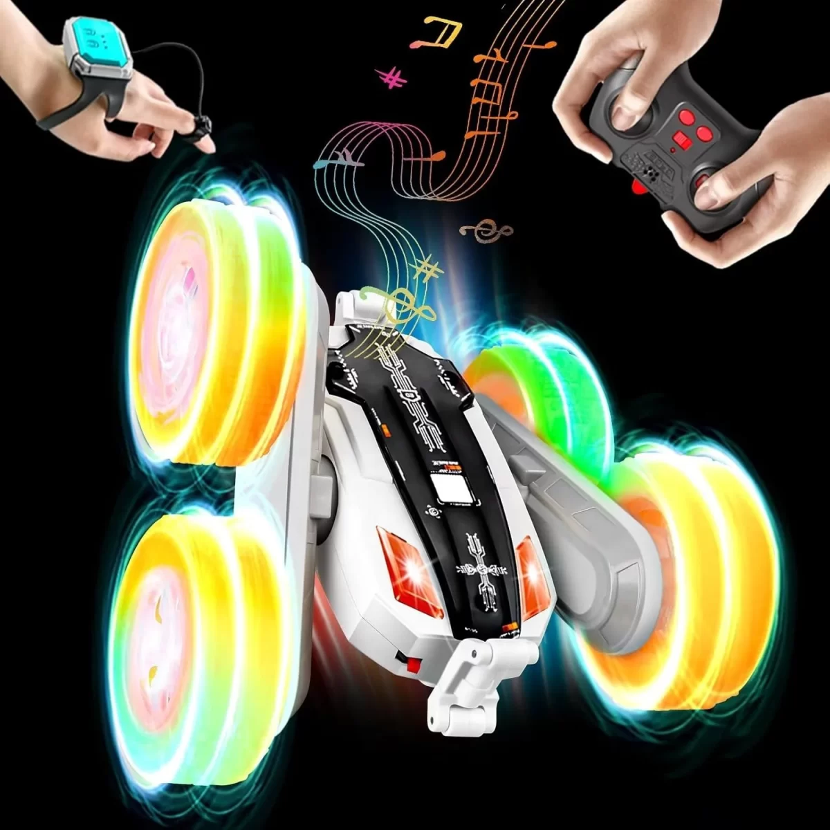 Dečiji RC Stunt Auto – Daljinski Upravljač 2.4GHz sa 360° Rotacijom - Slika 2