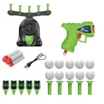 Električni pištolj sa svetlećim mekim metcima – igra pucanja sa ciljem u mraku - Slika 2