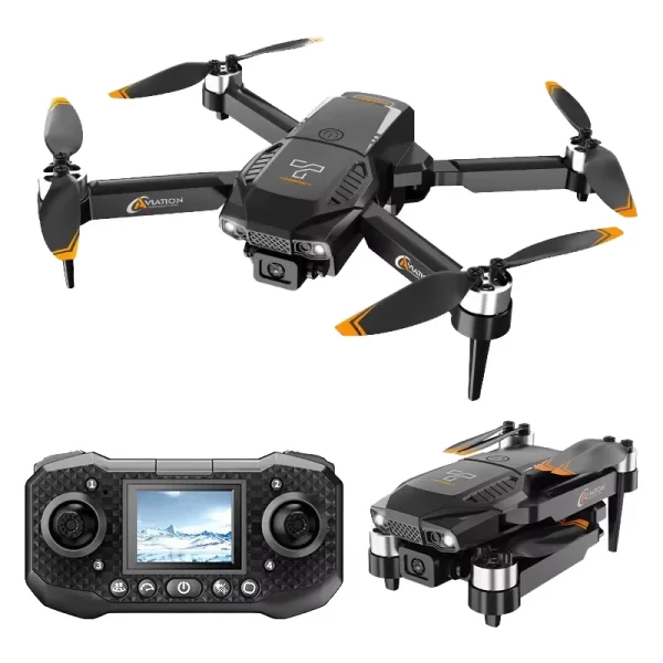 Daljinski upravljač i dron u kompletu.