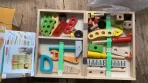 Drveni set alata za decu – Kreativna kutija sa alatima za male majstore - Slika 2