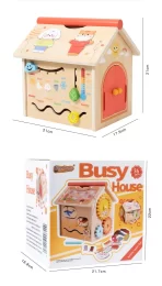 Montessori kućica za igru za decu – kreativna zabava i učenje u jednom - Slika 2