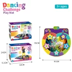 Sklopiva muzička LED igraća podloga za decu – zabava, ples i učenje kroz igru - Slika 2